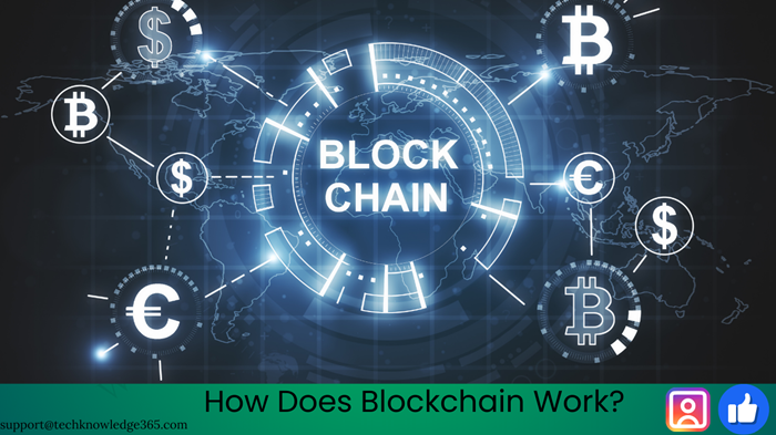 how does blockchain work